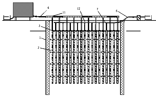 In-situ injection repair device for polluted soil, repair method and installation method