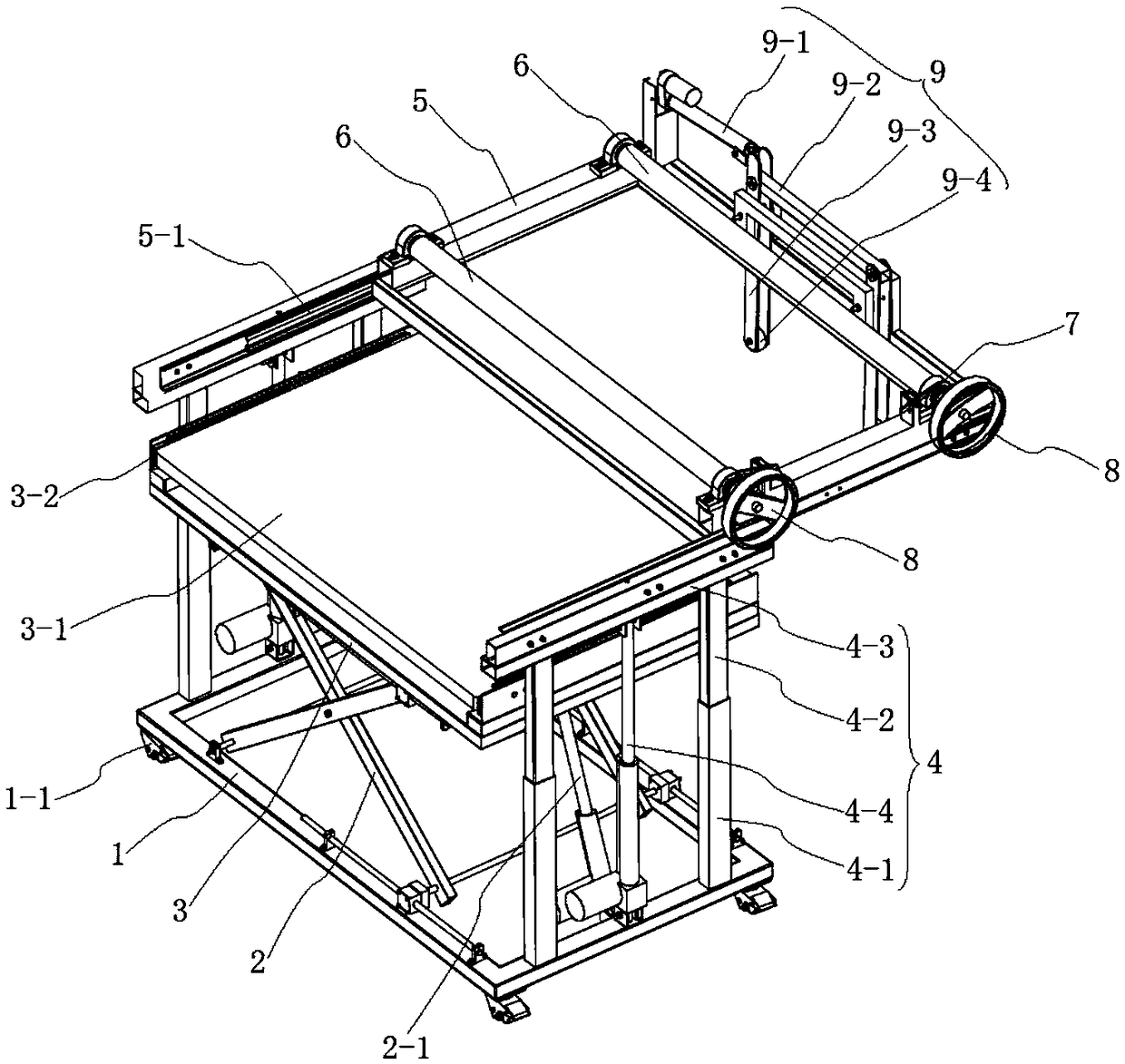 Critical human safety transfer trolley and use method thereof