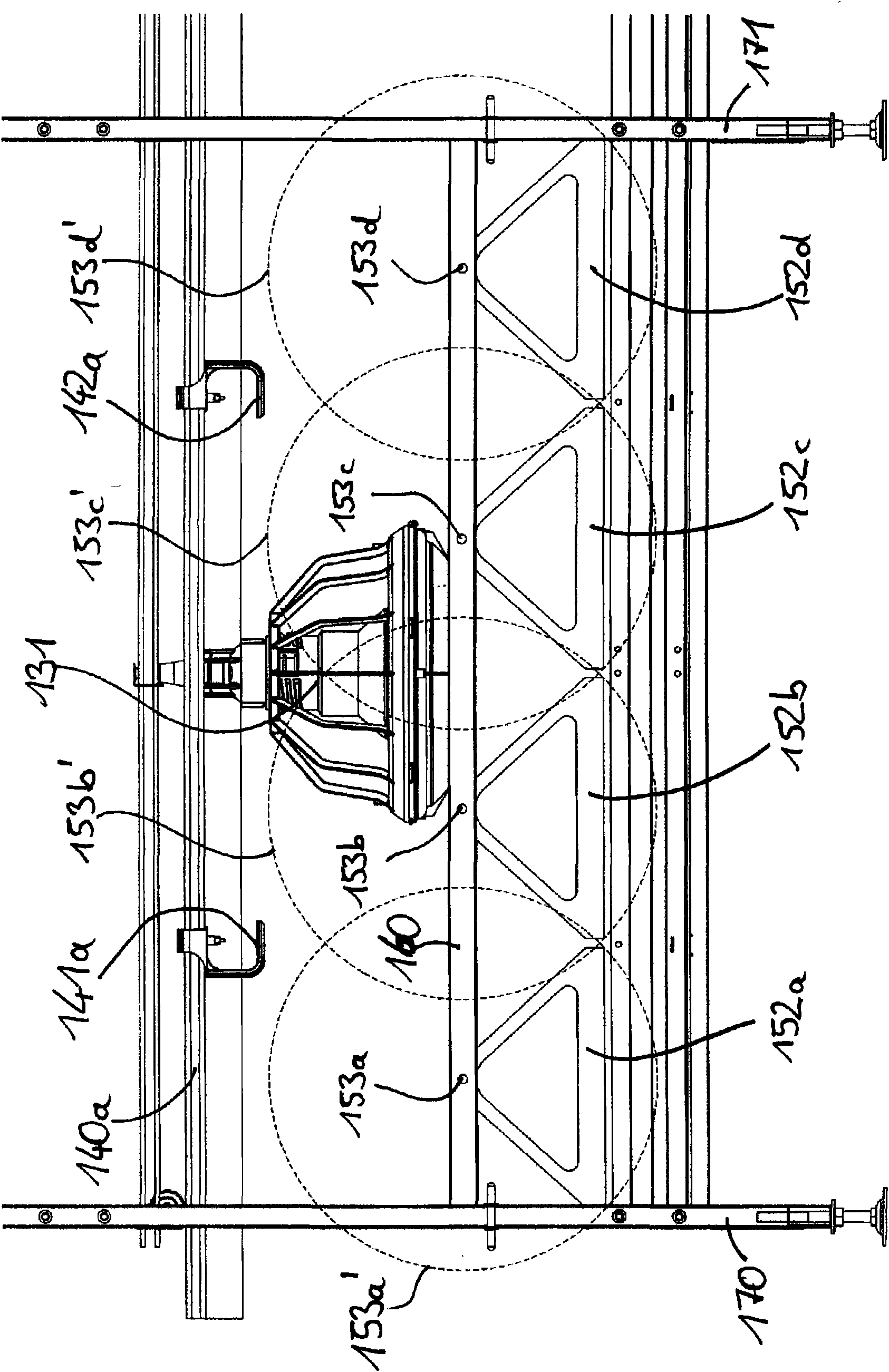 Poultry cage arrangement