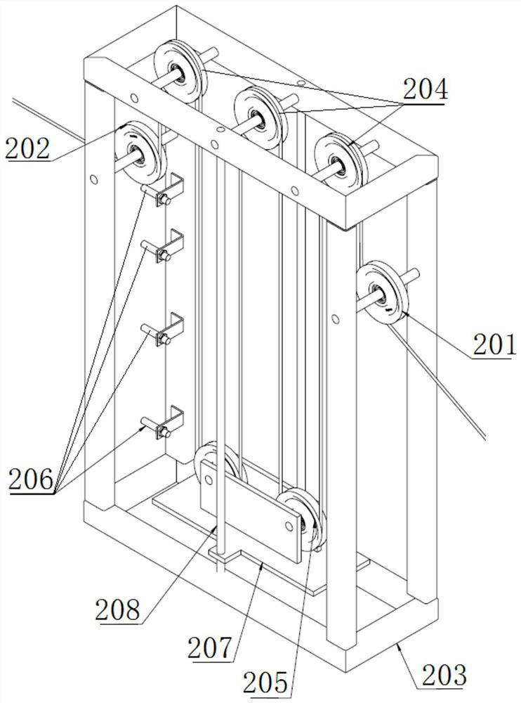 Automatic sizing blanking machine for steel cable