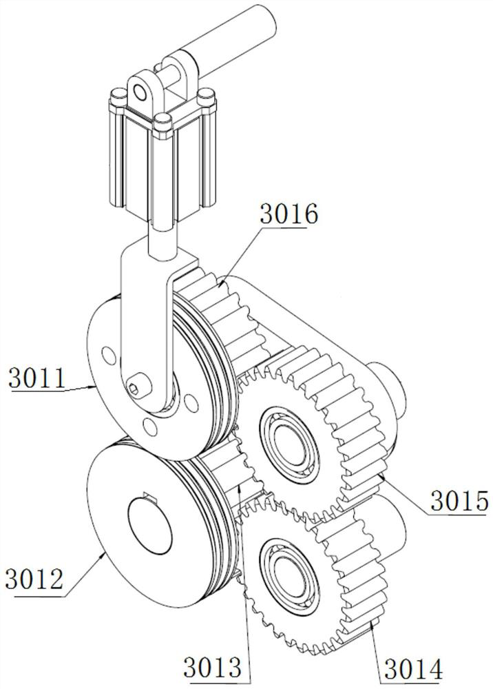 Automatic sizing blanking machine for steel cable