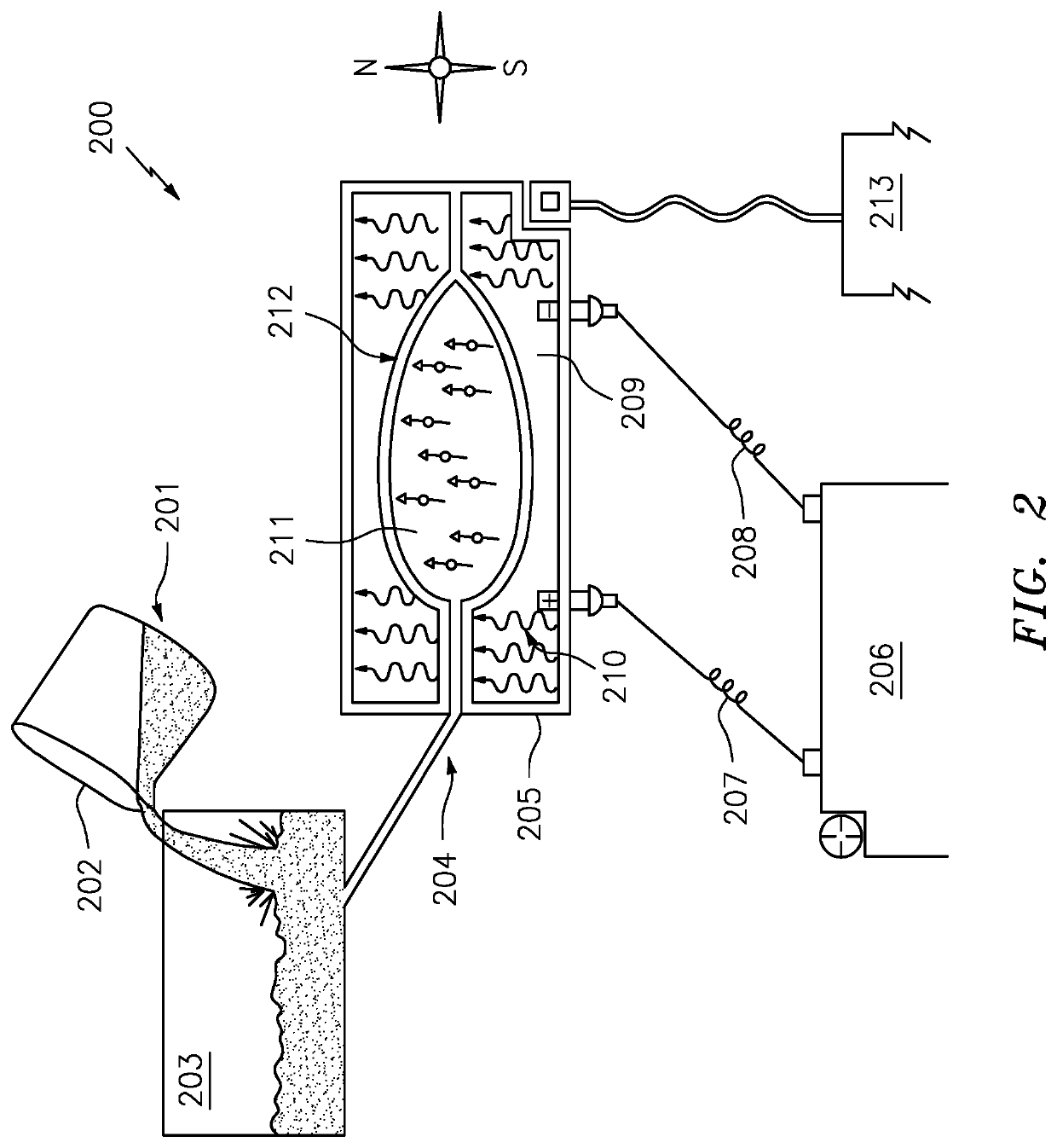 Magnetic plastic induction