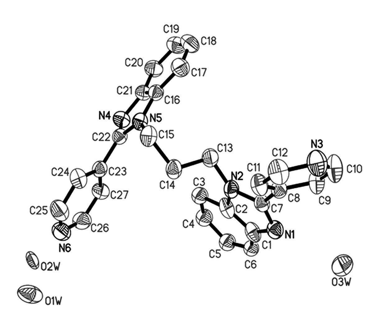 Bispyridyl benzimidazole compounds and synthesis method thereof