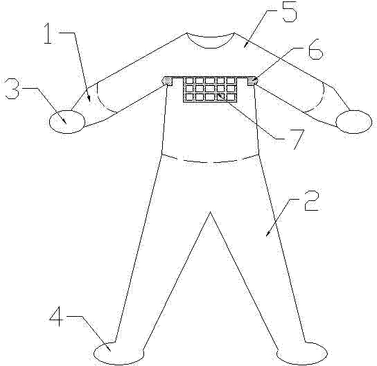 Oil-stain-resistant garment with good heat insulation effect