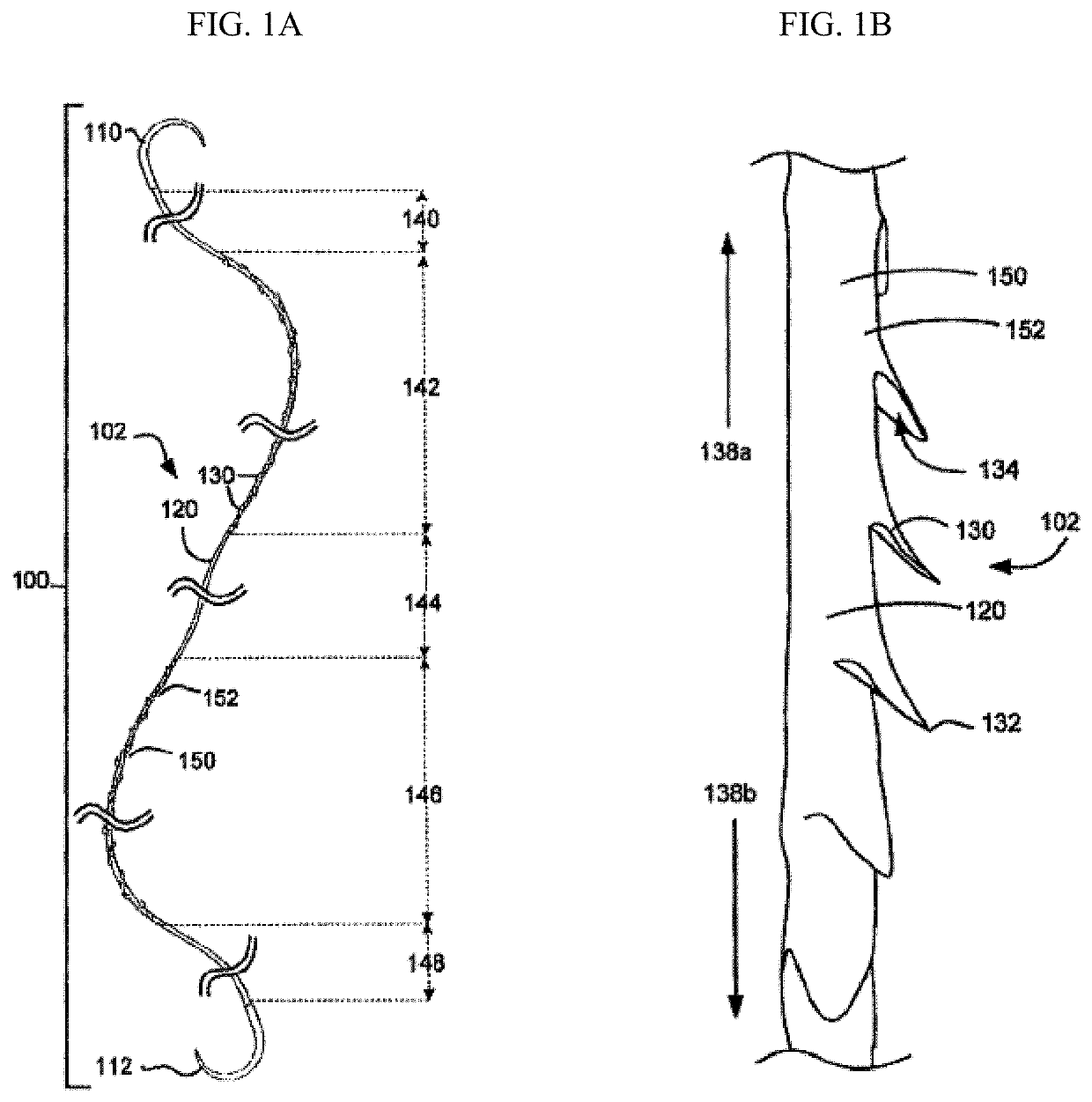 Drug-eluting self-retaining sutures and methods relating thereto