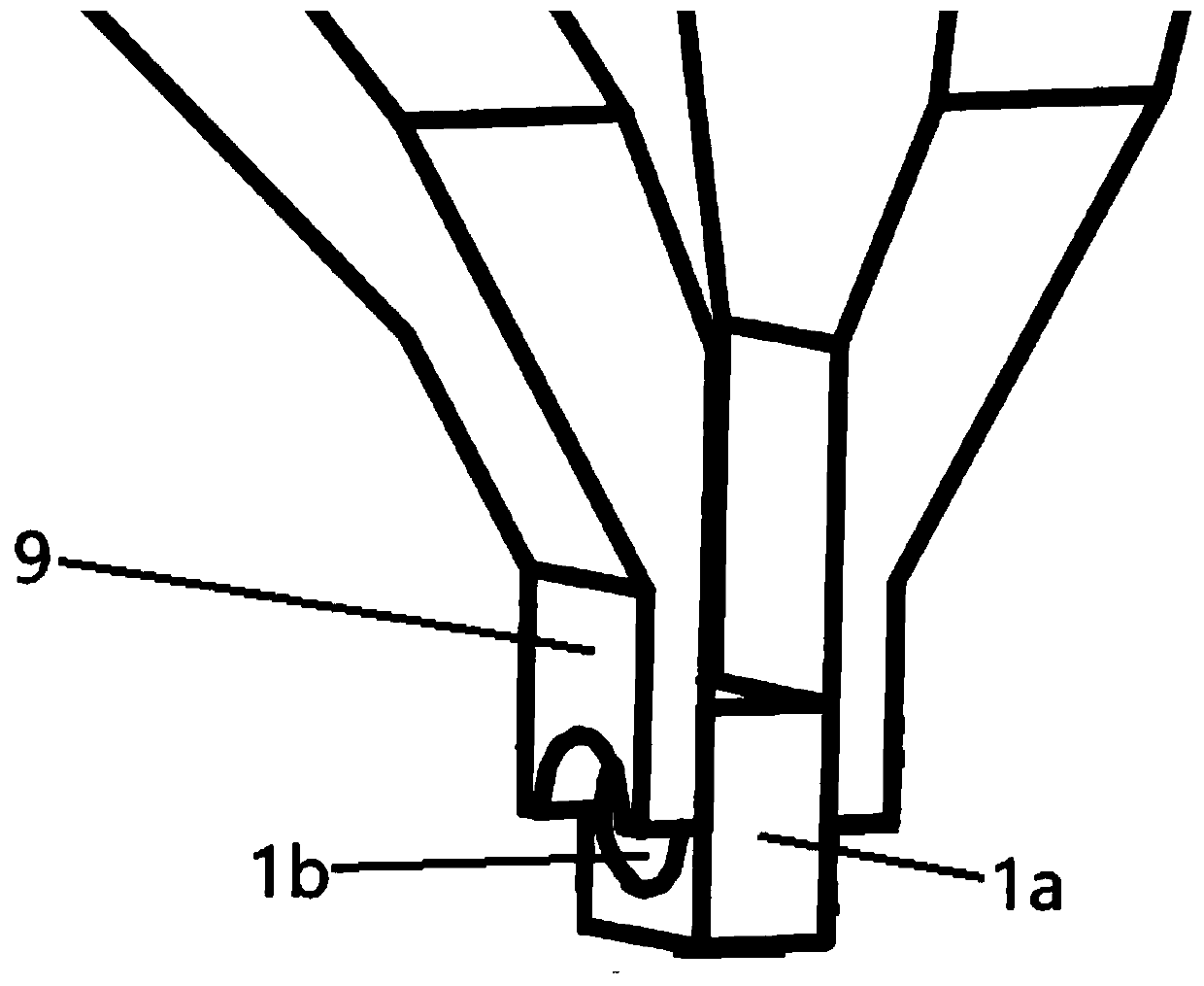 Clamp for COC collimating lens coupling