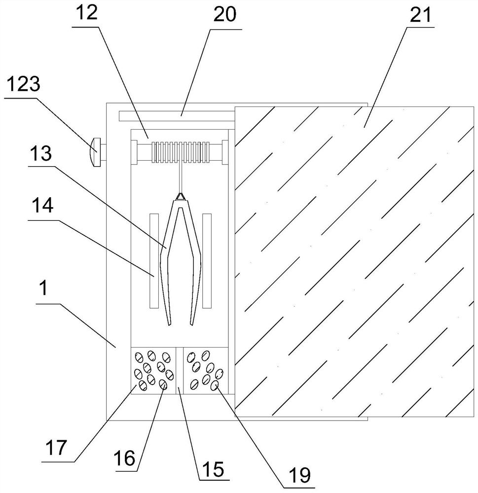 Nursing device for wound application