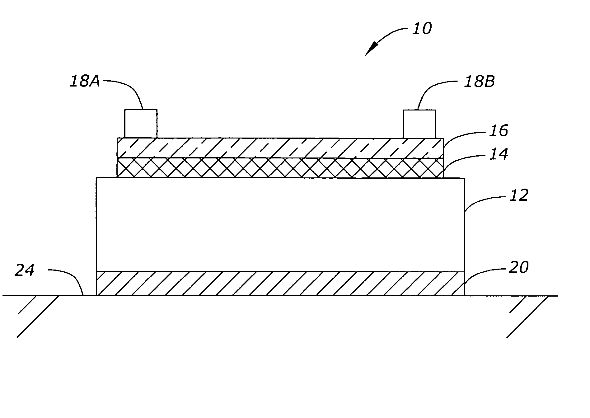 Foil strain gage for automated handling and packaging