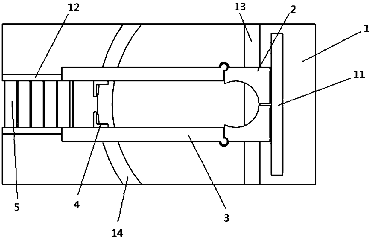 Lithium battery soft pack fixing method and device