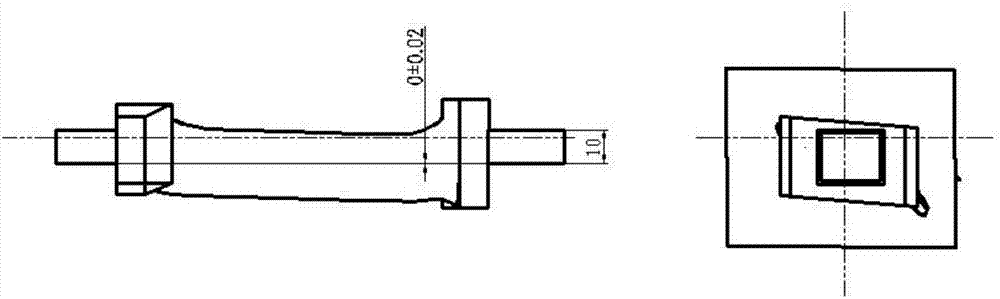 Method for quickly preparing double-mounting plate blade