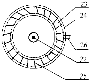 Device and method for measuring impact current divergence characteristics of earth electrode