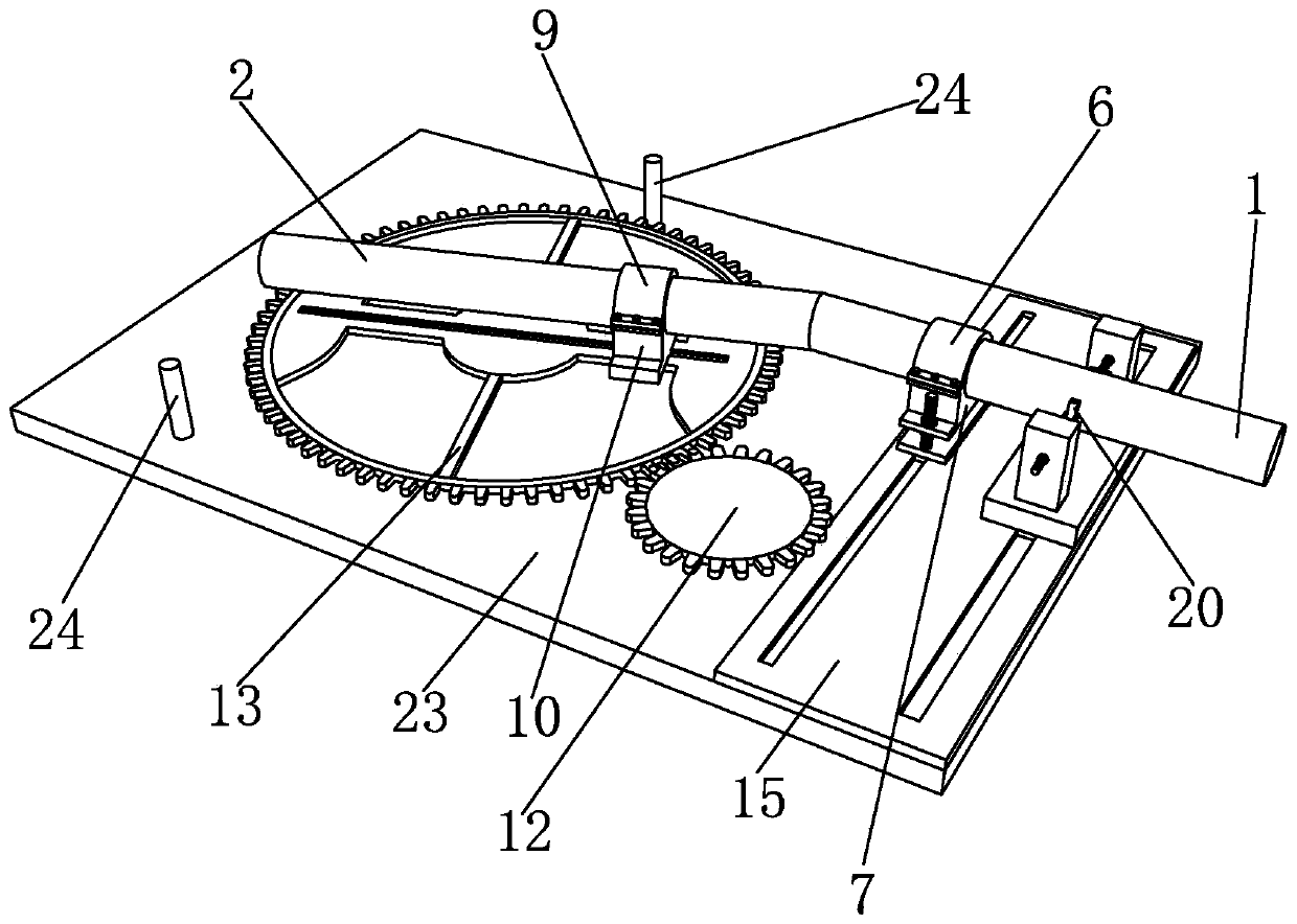 Method for adjusting multi-angle butt joint of pipelines