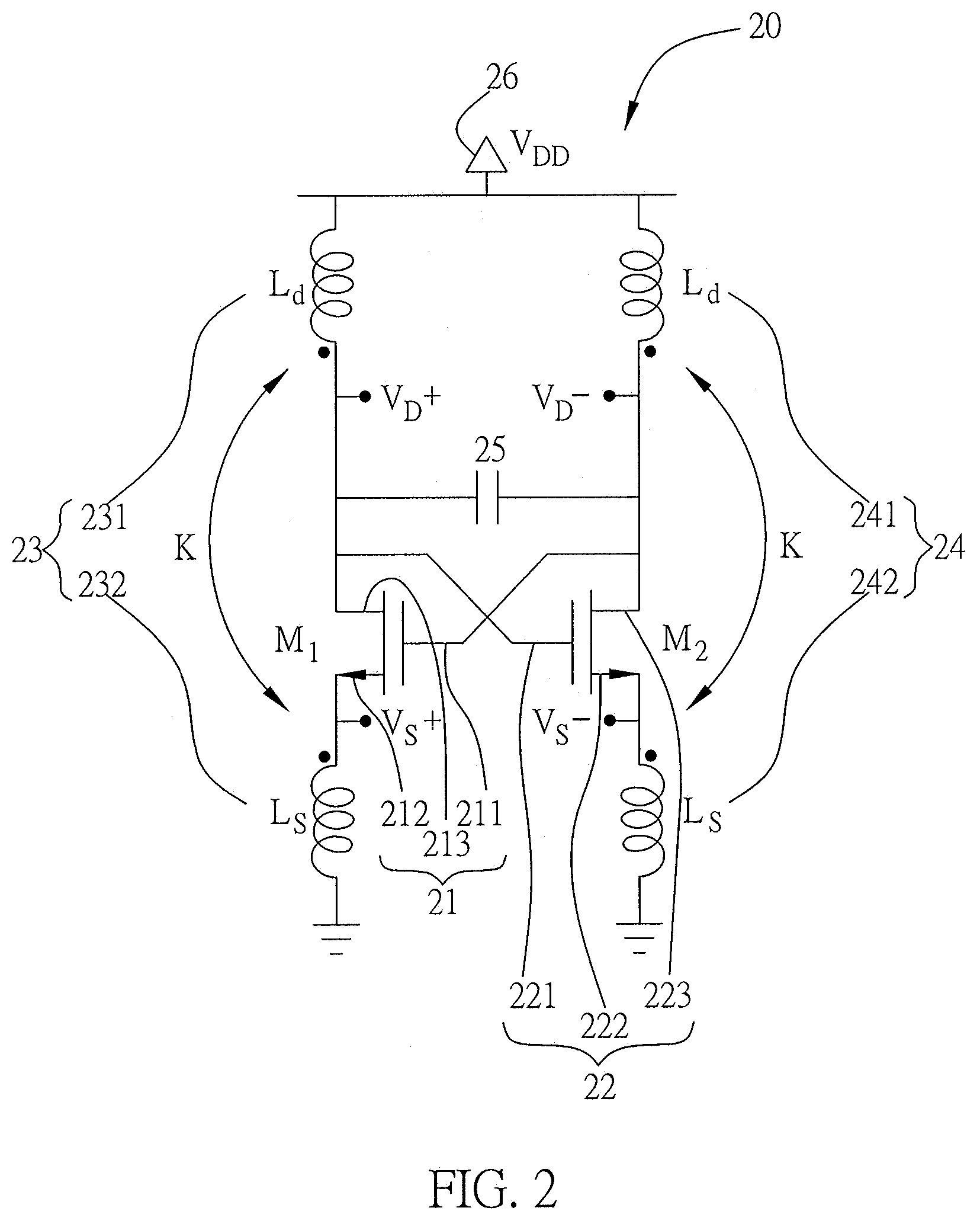 Transistor voltage-controlled oscillator