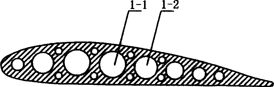 Method for producing high efficiency energy saving fan vane using fin structure section bar