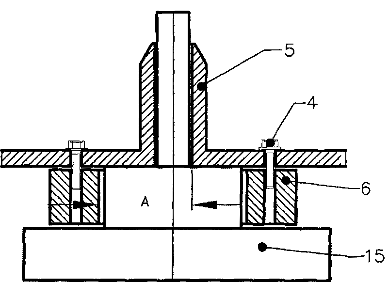 Assembling method of rotary double cylinder compressor pump body