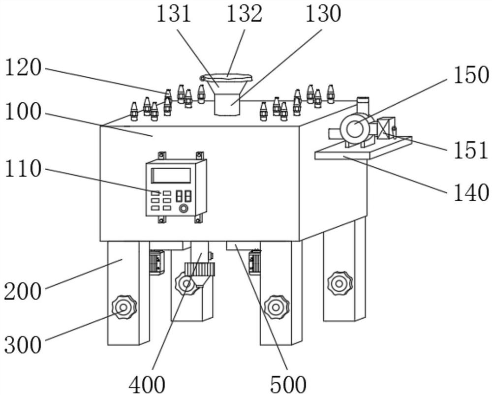 Cooling device for rice processing