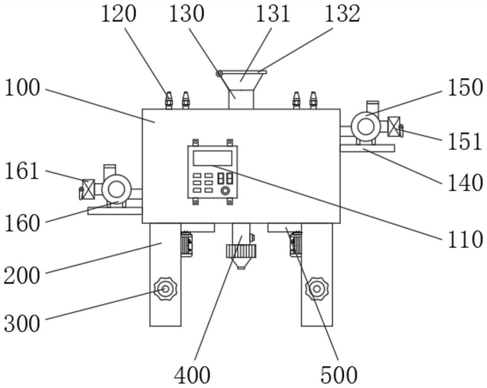 Cooling device for rice processing