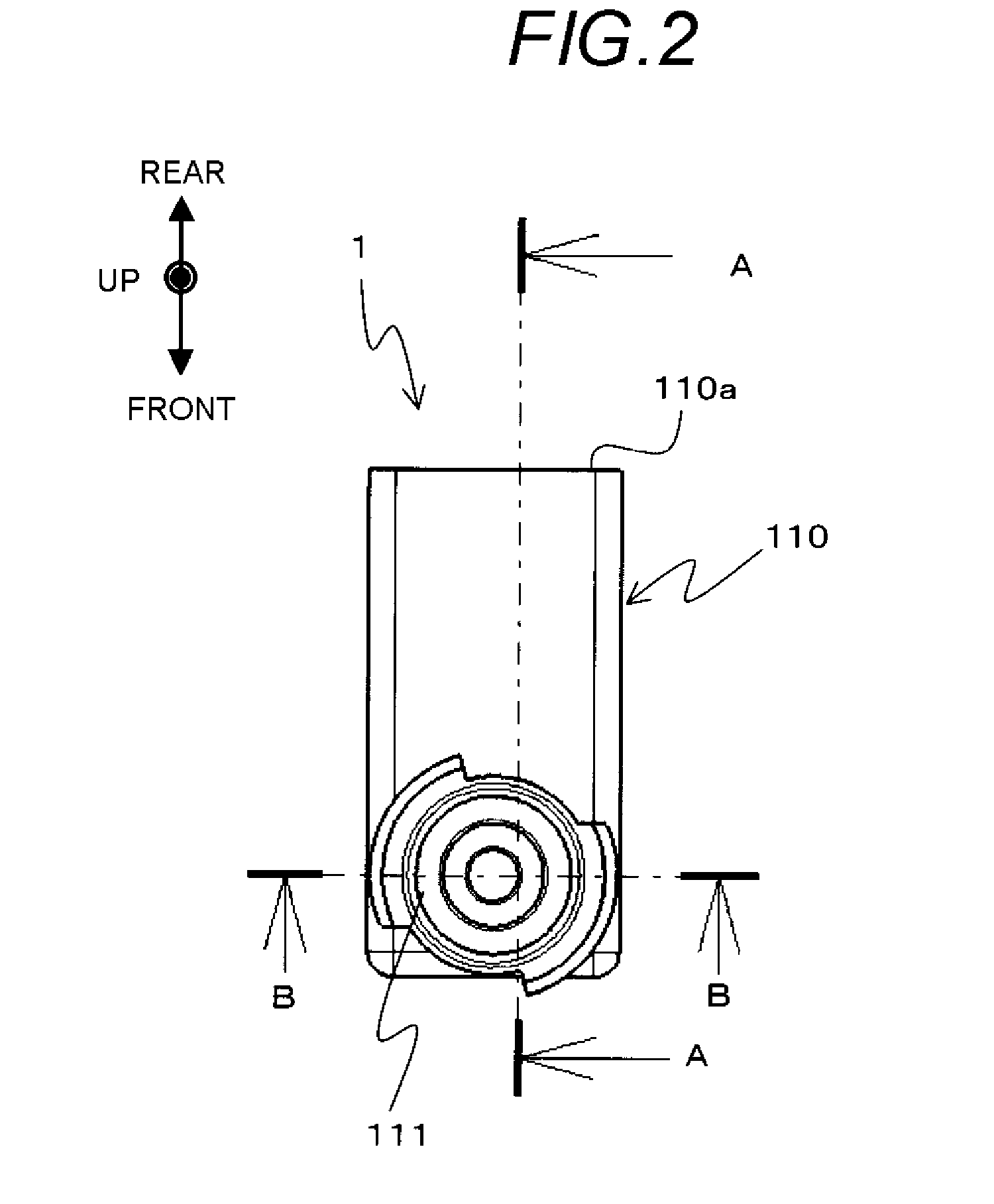 Connection structure of electronic component