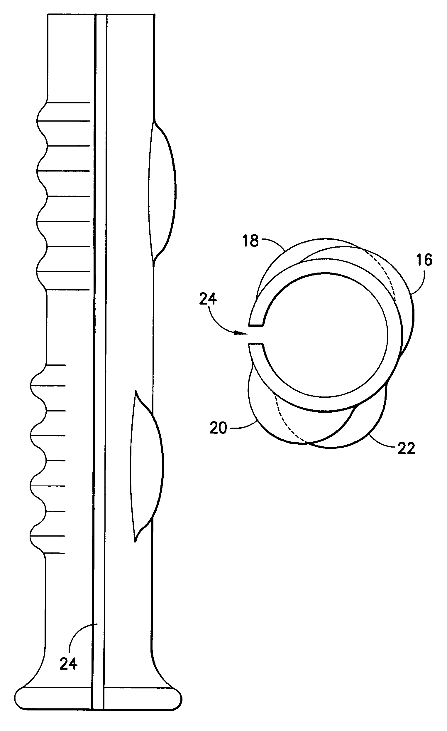 Training grip for a baseball bat