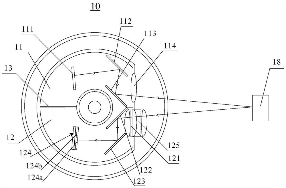 Optical receiving module, and laser radar system