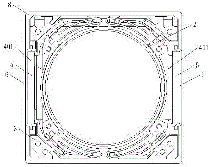 Dual-drive two-pole automatic focusing device