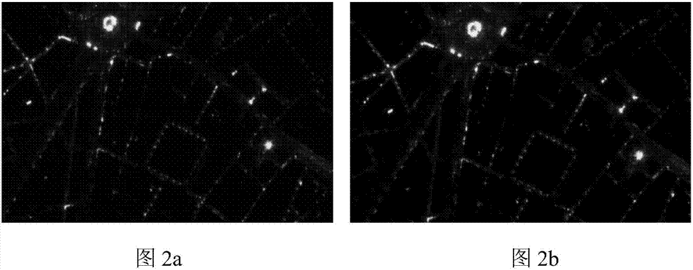 Night scene image denoising and enhancing processing method