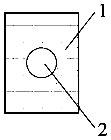 Manufacturing method of hollow reconstituted wood material for structure