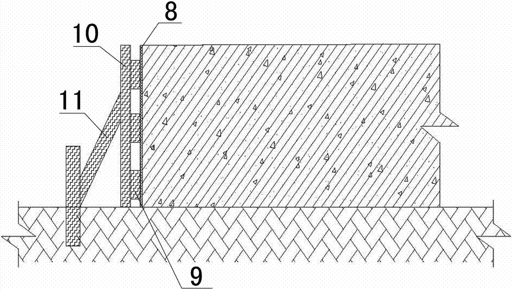 Construction method for large-area concrete weighbridge