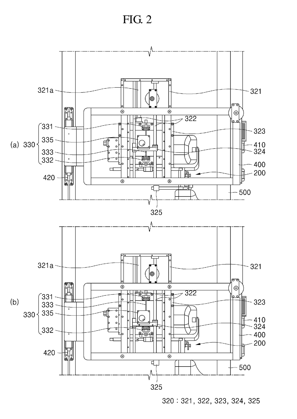 Walking assistance robot load compensation system and walking training apparatus having same