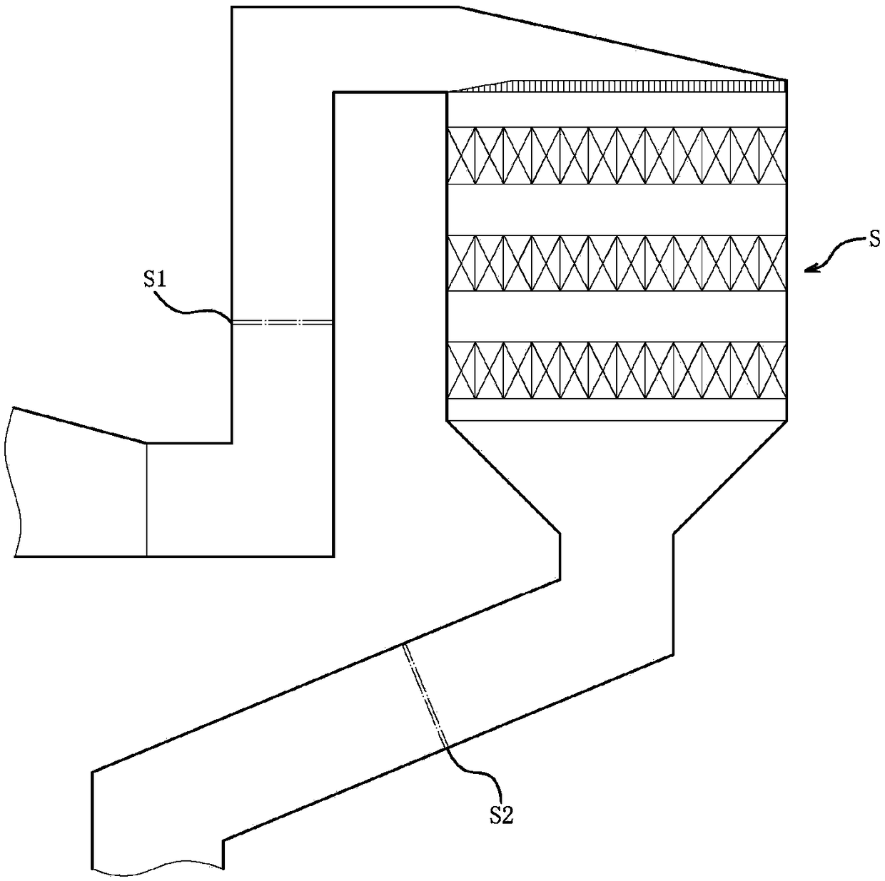 Partitioned ammonia spraying adjustment and control method of SCR (Selective Catalytic Reduction) denitration device