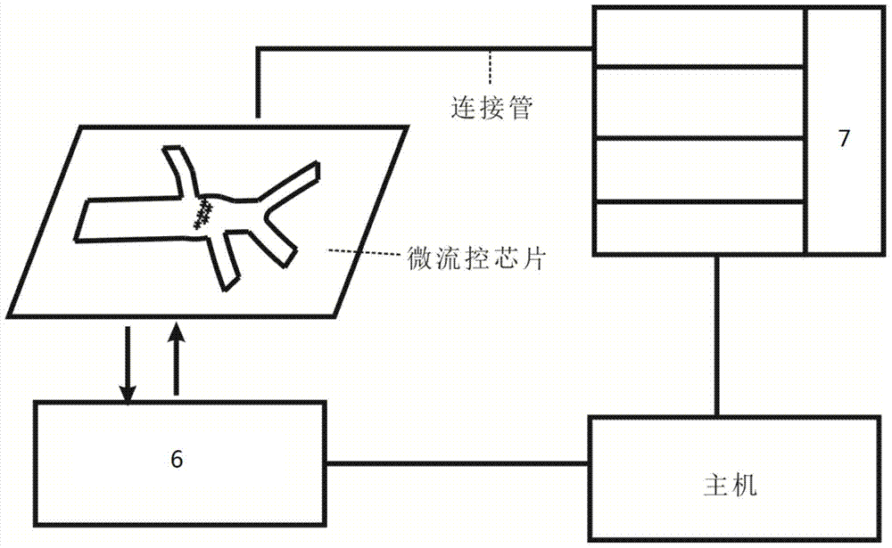 A high-throughput microfluidic chip, cell analysis device and method