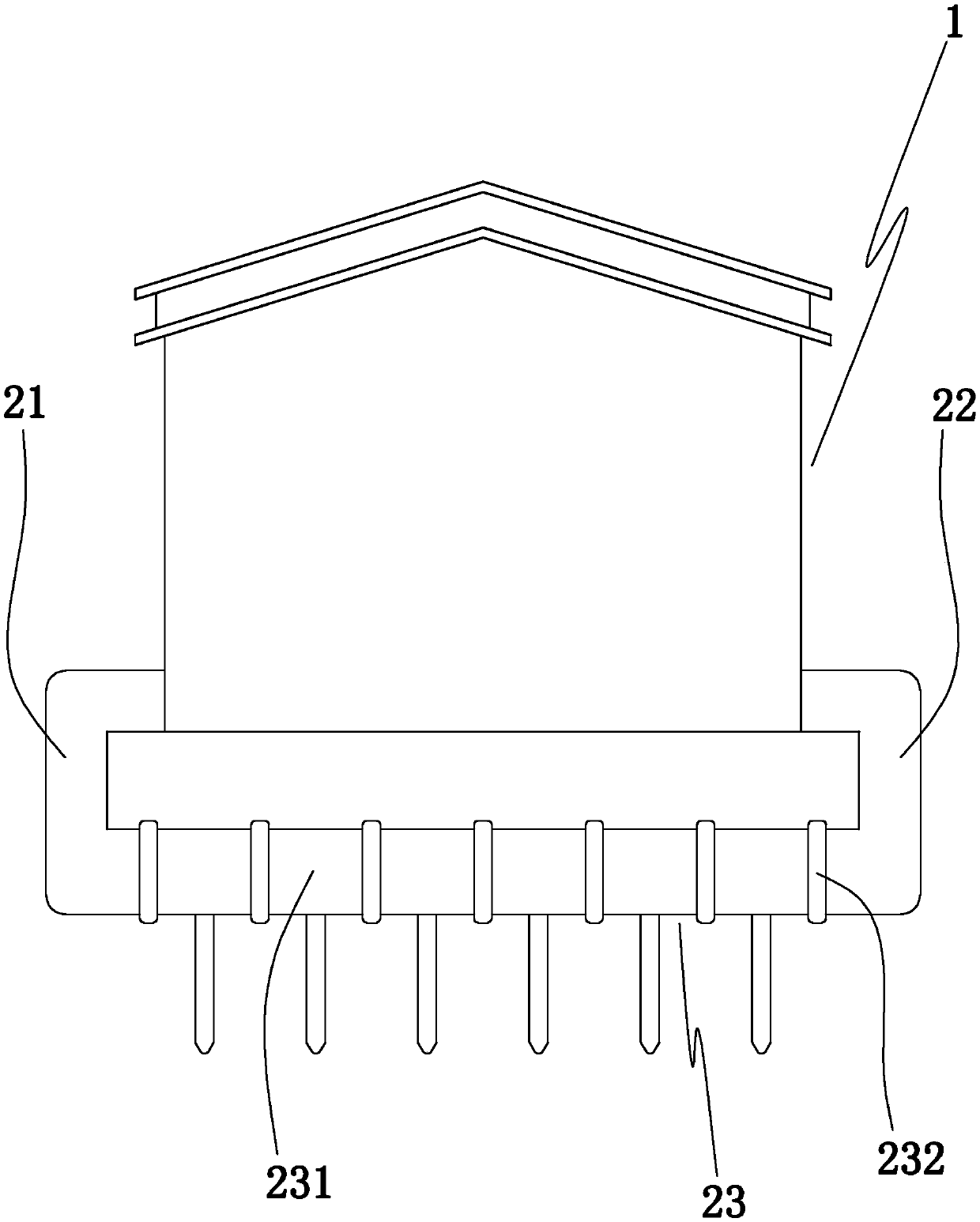 A granary uniform temperature control temperature cooling system