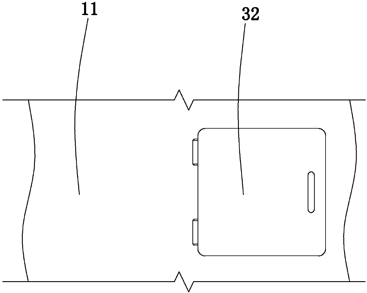 A granary uniform temperature control temperature cooling system