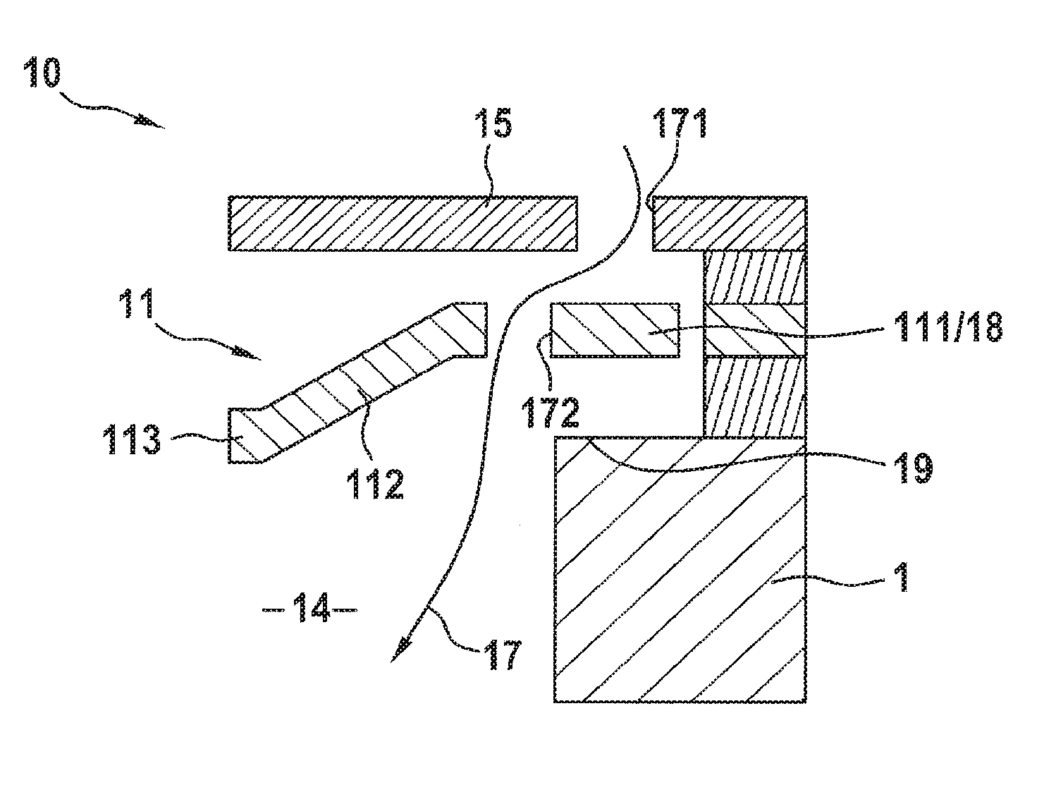 Component having a micromechanical microphone pattern