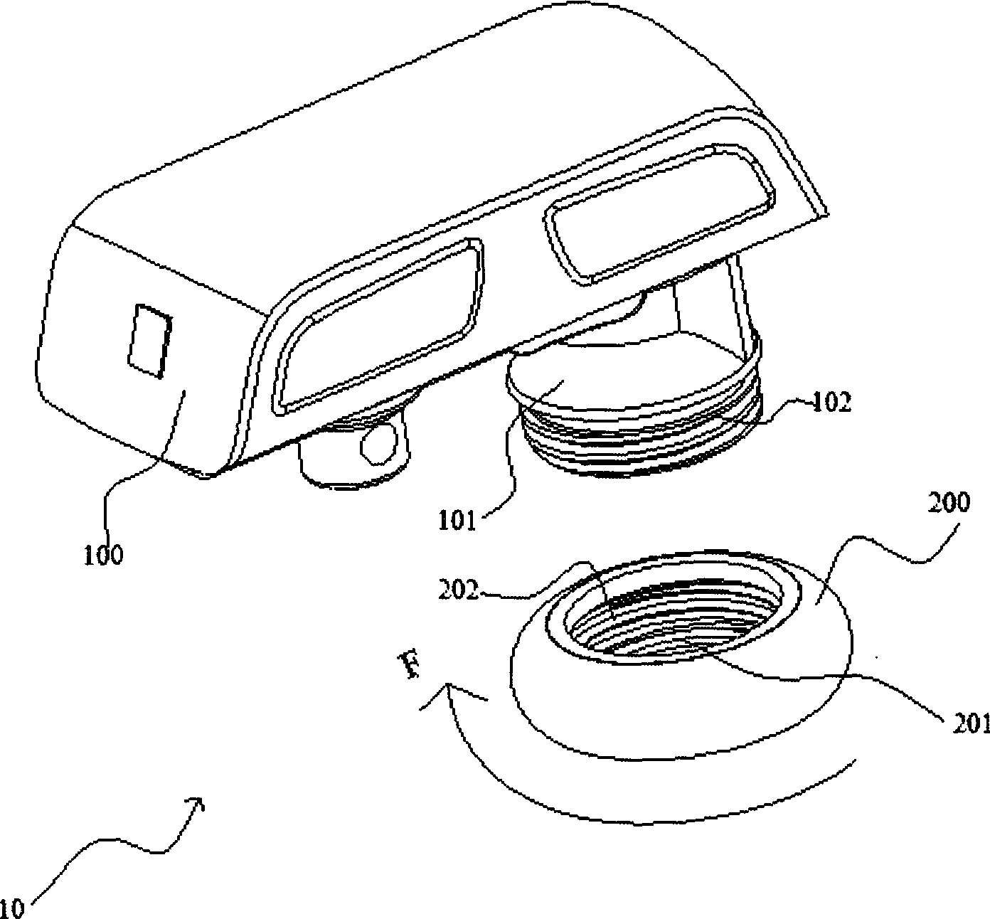 Ear hanging earphone with earplug changable