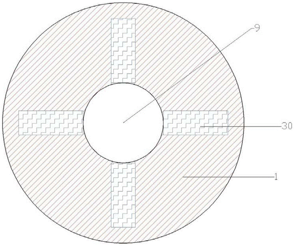 Anti-collapse device used for sandy soil nursery stock support and use method of anti-collapse device