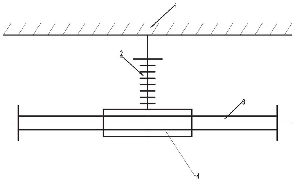 Pipe gallery type jumper supporting structure and power transmission system and method