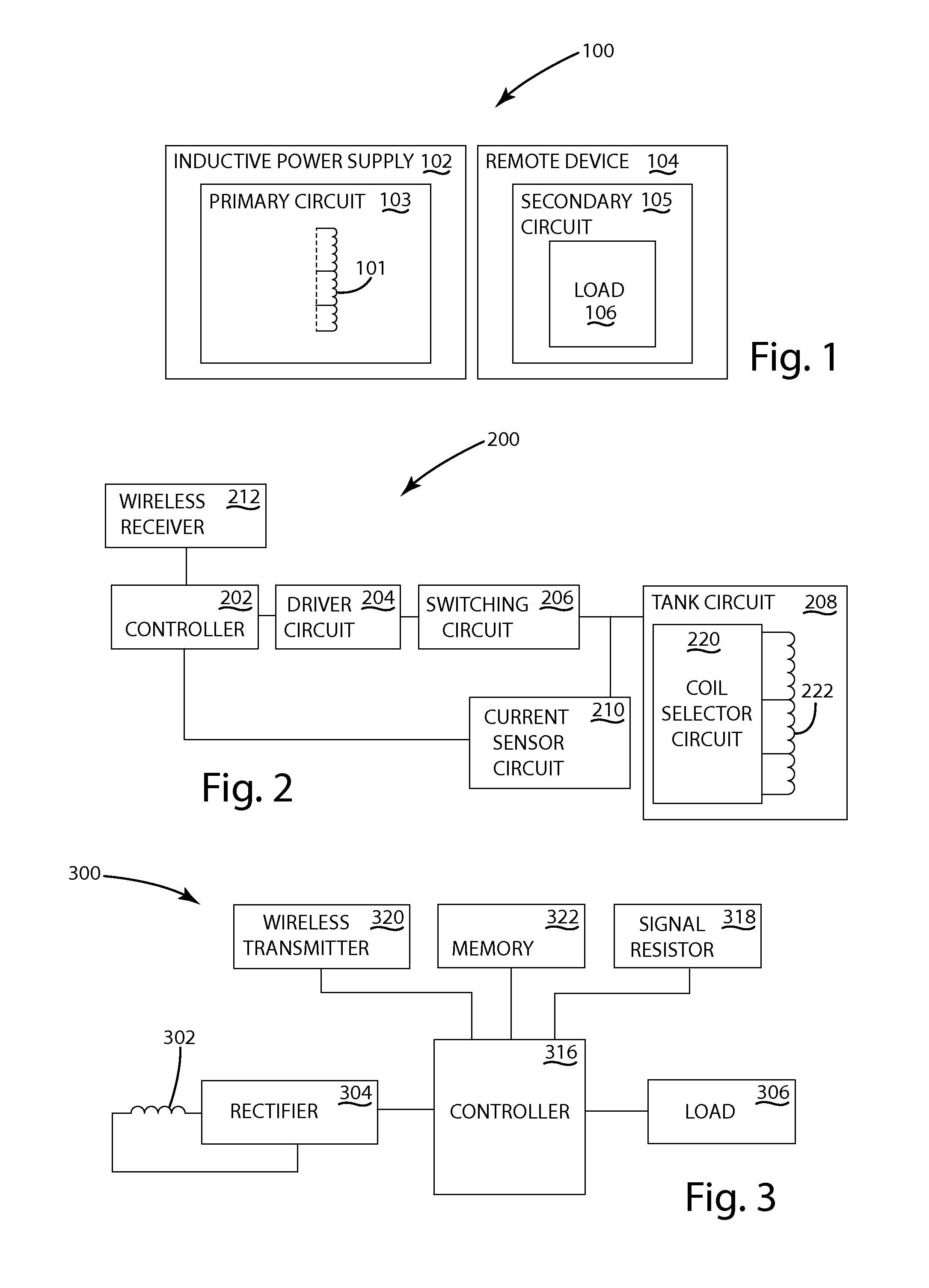 Inductive power supply system with multiple coil primary