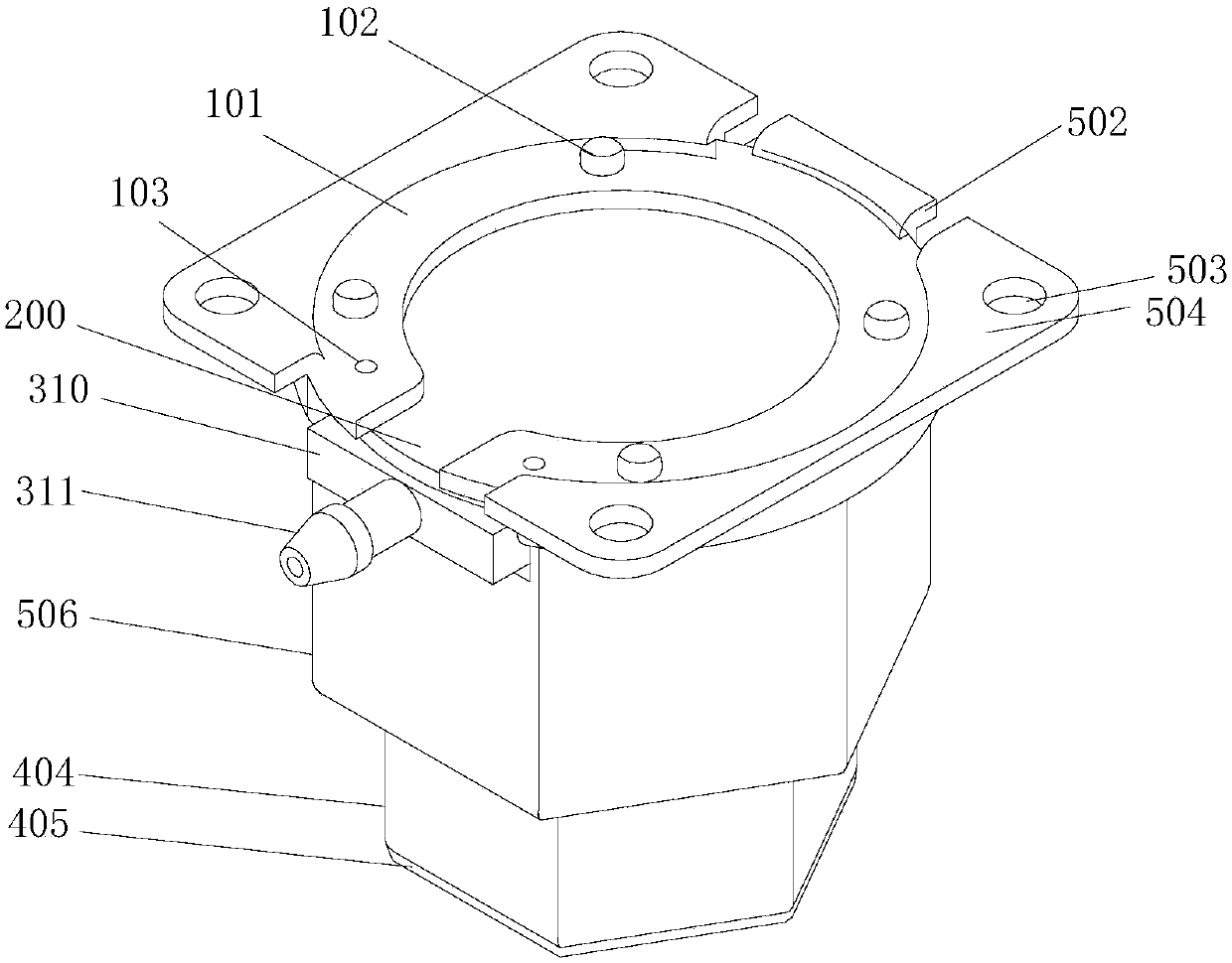 Washing machine footing with automatic leveling function and washing machine