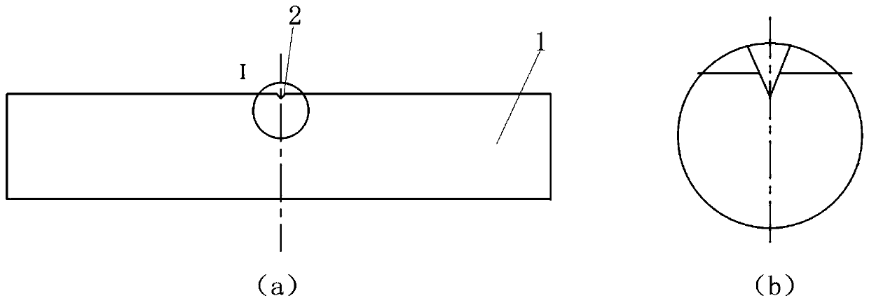 Method for avoiding abnormal fractures of X90/X100 pipeline steel drop hammer sample