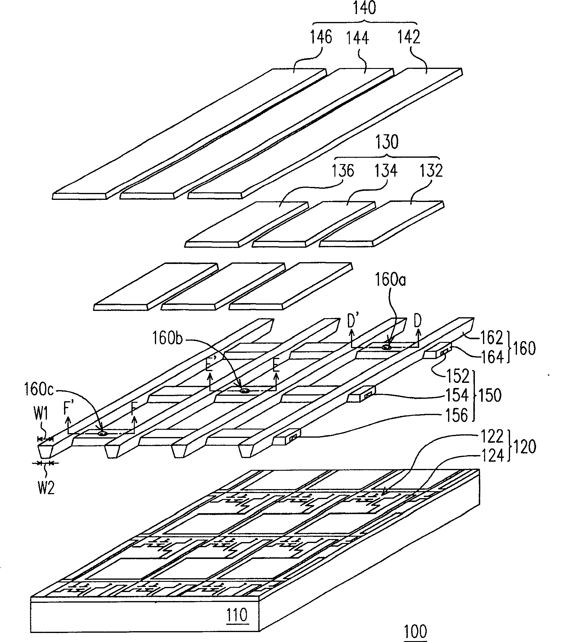 Active organic electroluminescent display panel and production thereof