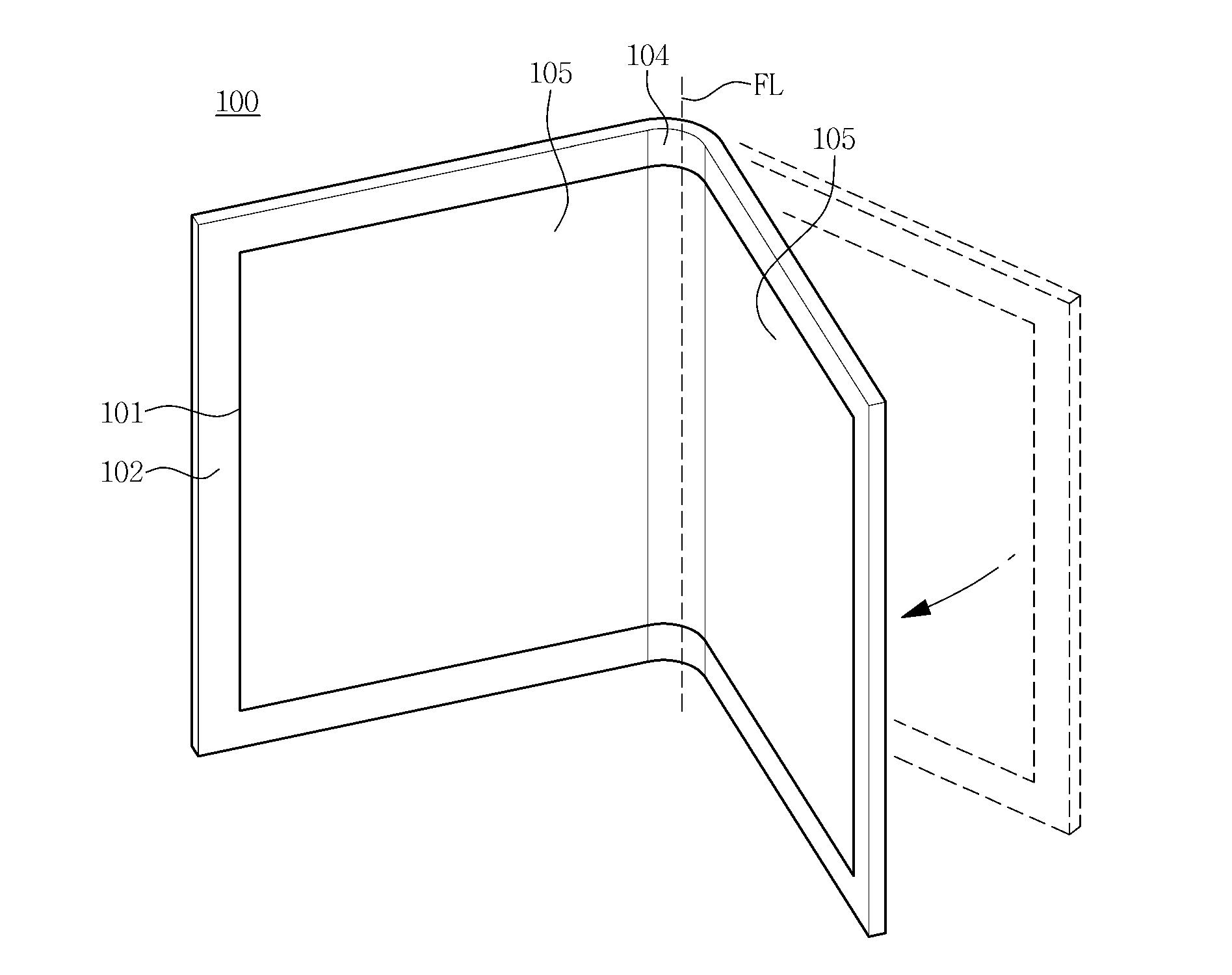 Foldable display device