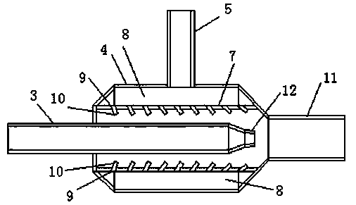 Gas mixer applicable to low-pressure gas