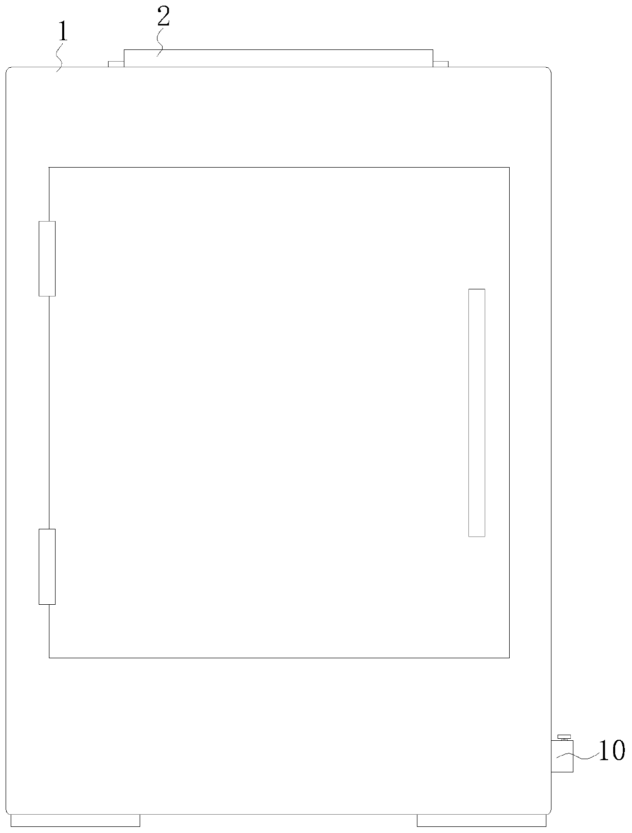 Intelligent material evidence constant temperature dehumidification drying integrated cabinet