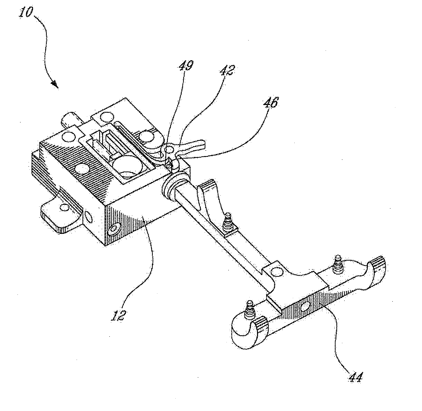 Surgical universal positioning block and tool guide