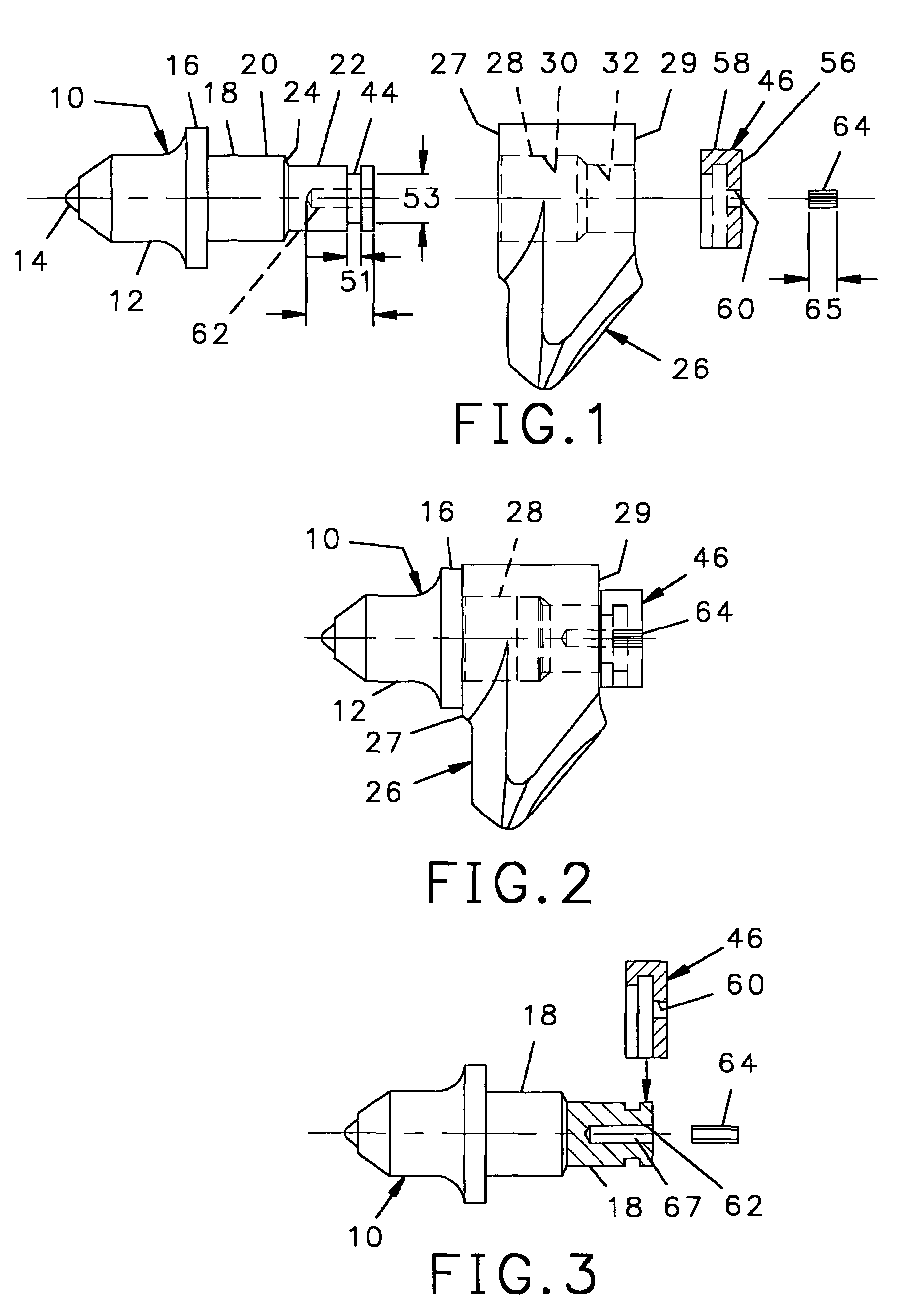 Retainer for a rotatable tool