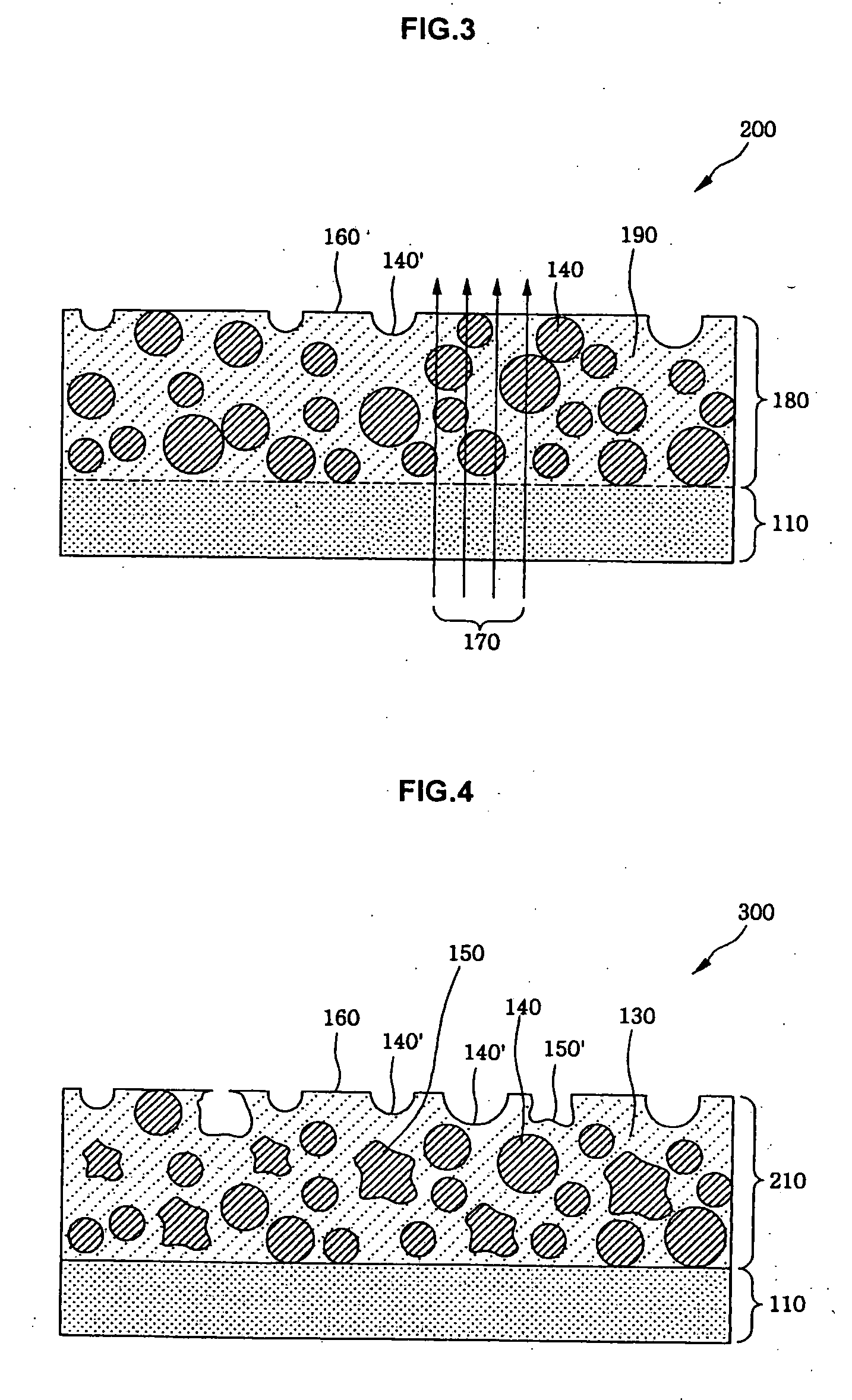 Polishing pad containing embedded liquid microelements and method of manufacturing the same