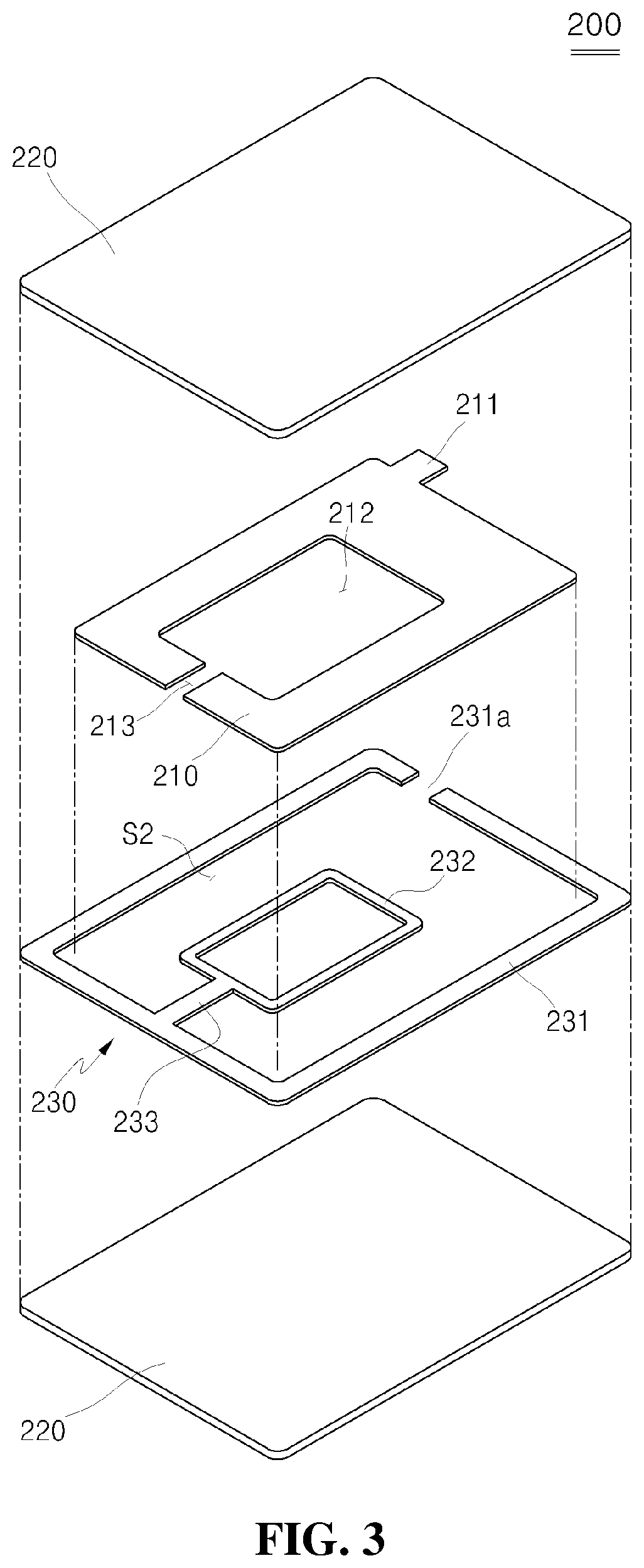 Lithium ion secondary battery configured to make best use of an accommodating space in an electronic apparatus