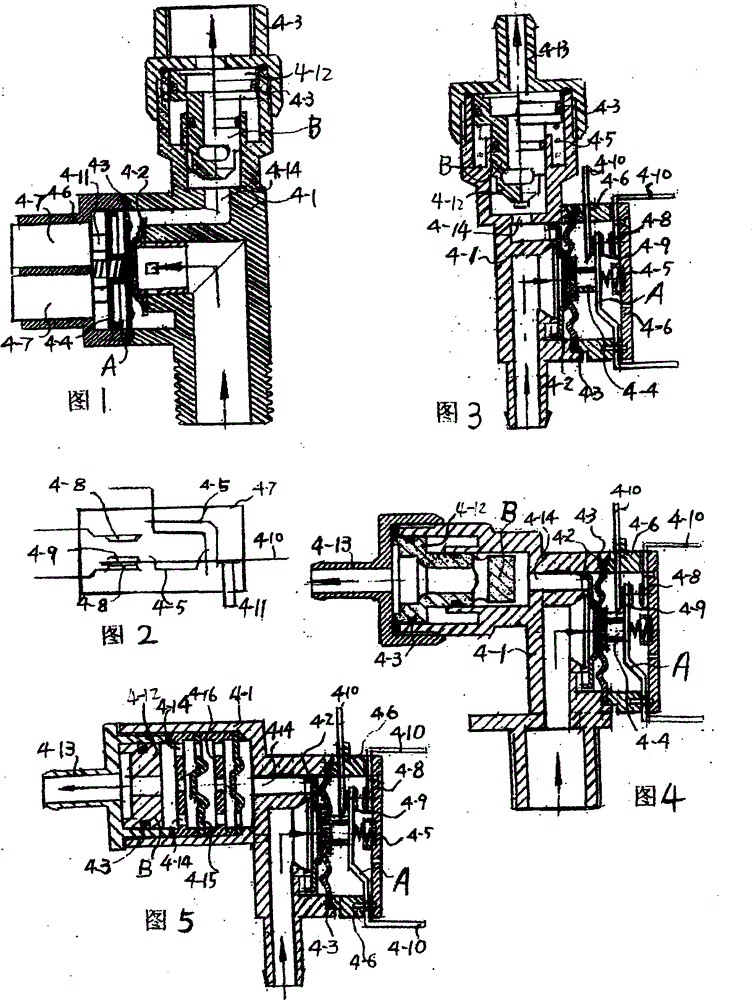 External light wave heating instantaneous electric water heater provided with water flow switch with pressure reducing function