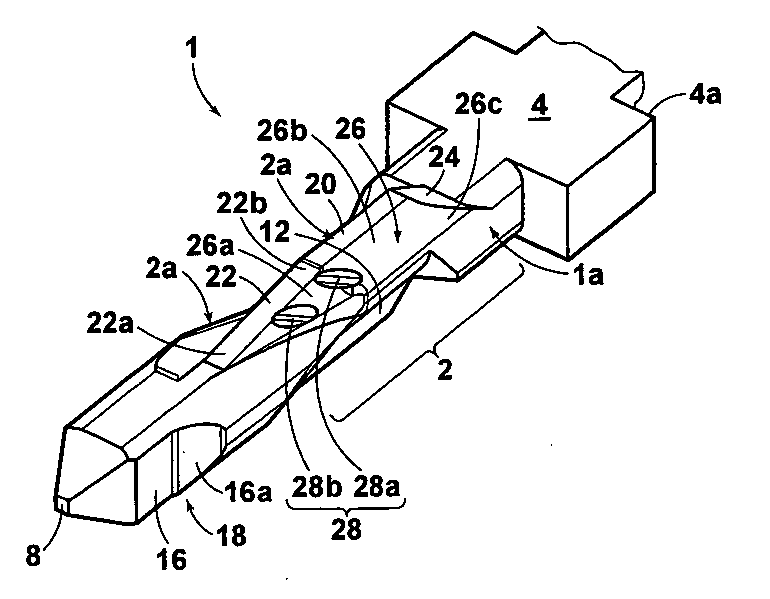 Compliant pin and electrical connector utilizing compliant pin